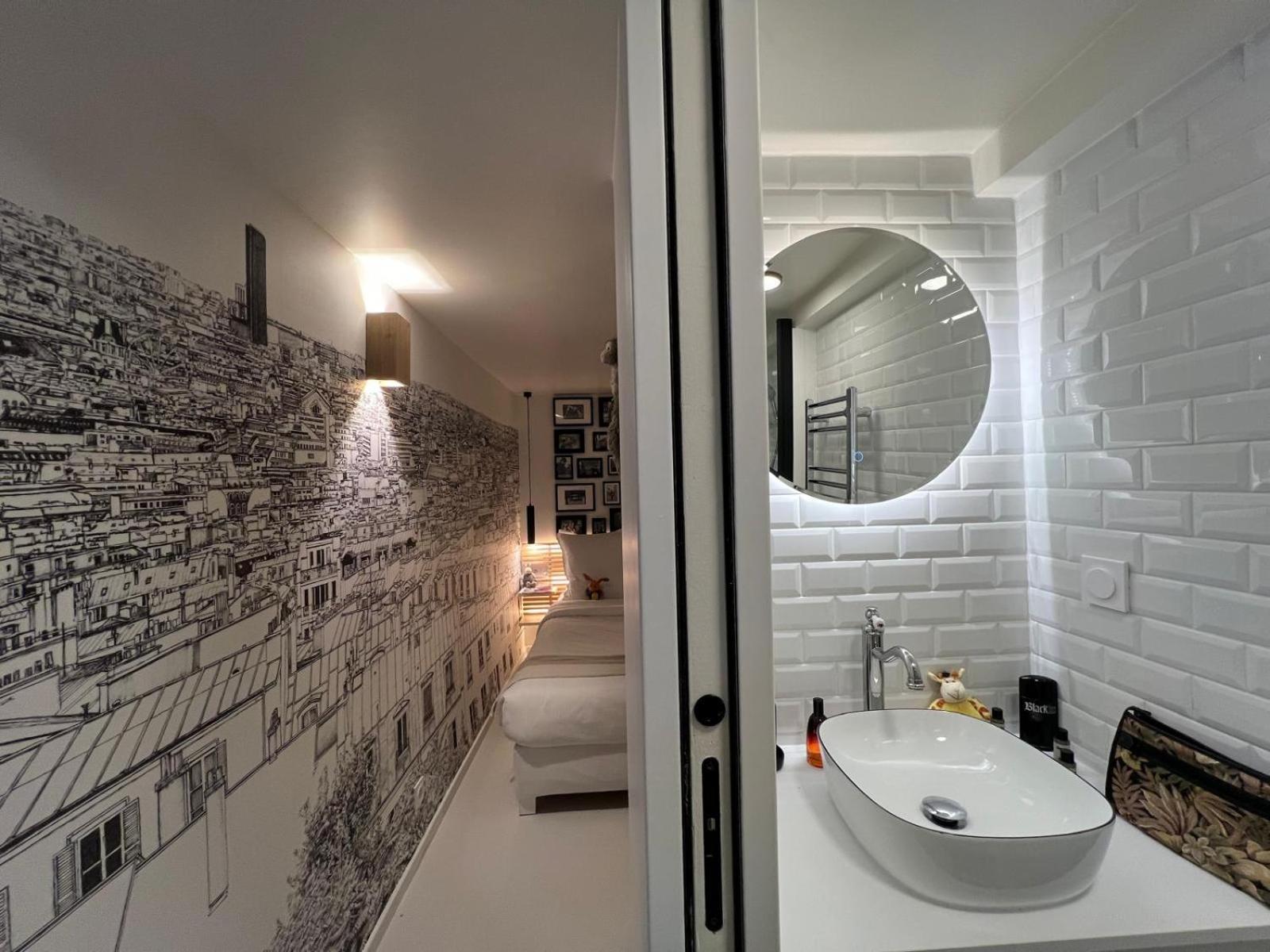 Appartement Design Quartier Montmartre-Sacre-Coeur! Paris Xviiie 外观 照片