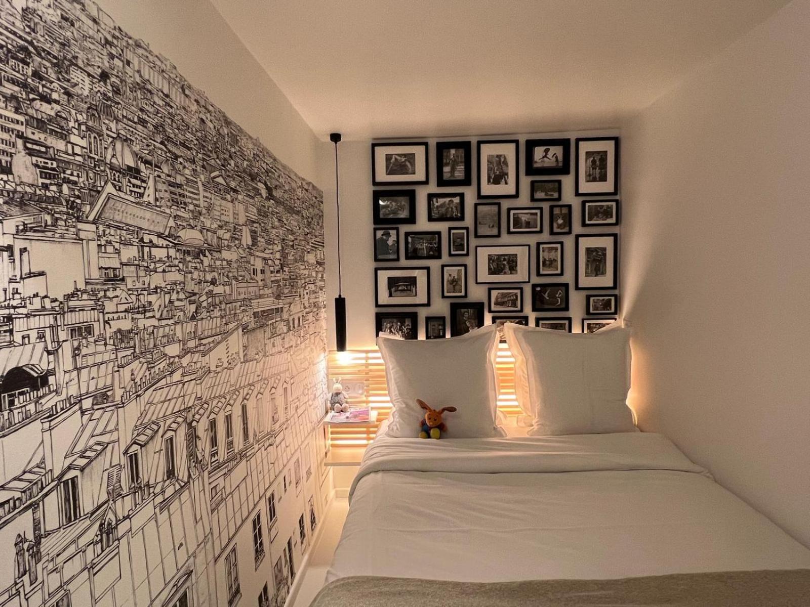 Appartement Design Quartier Montmartre-Sacre-Coeur! Paris Xviiie 外观 照片